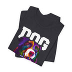 Dog Lover Shirt – Colorful Graphic T-Shirt for Dog Owners | Soft Cotton Unisex Fit