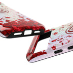Tough Cases - Red Blossom Elegance Themed Phone Protection for iPhone, Samsung, and Google Pixel (Matte/Glossy)