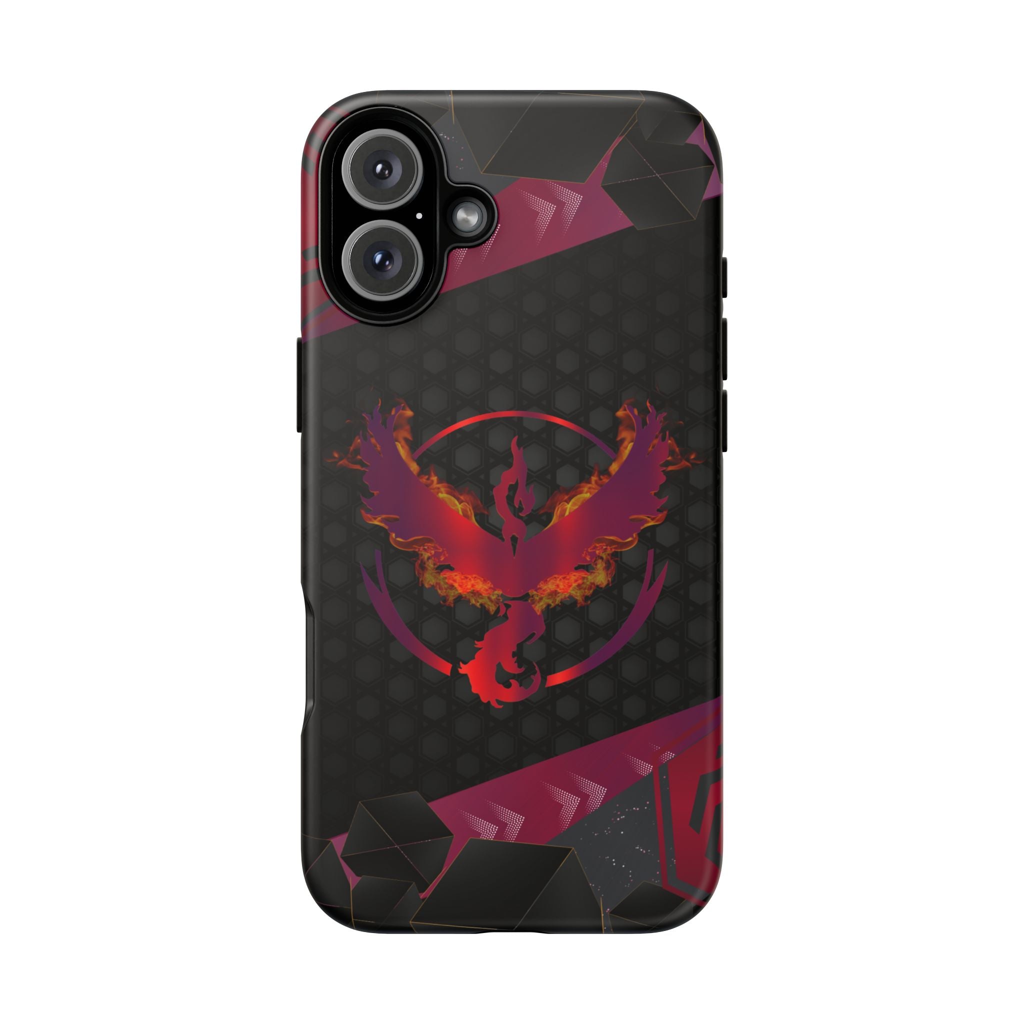 Pokémon Phone Case – Team Valor Tough & Rugged Dual-Layer Protection for iPhone, Samsung, Pixel | Wireless Charging Ready