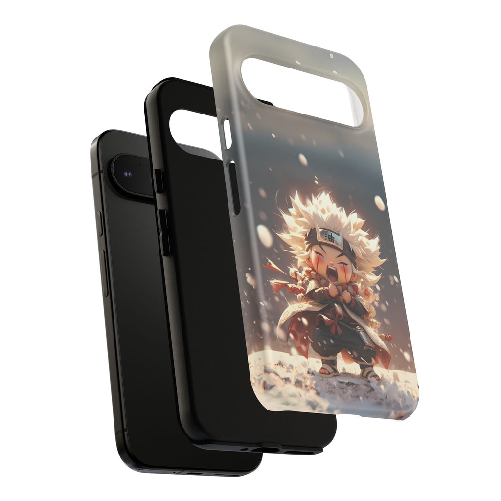 Anime Phone Case – Chibi Jiraiya Tough Protective Case for iPhone & Samsung