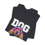 Dog Lover Graphic Tee – Unisex Dog Enthusiast Shirt | Soft Cotton T-Shirt for Pet Parents