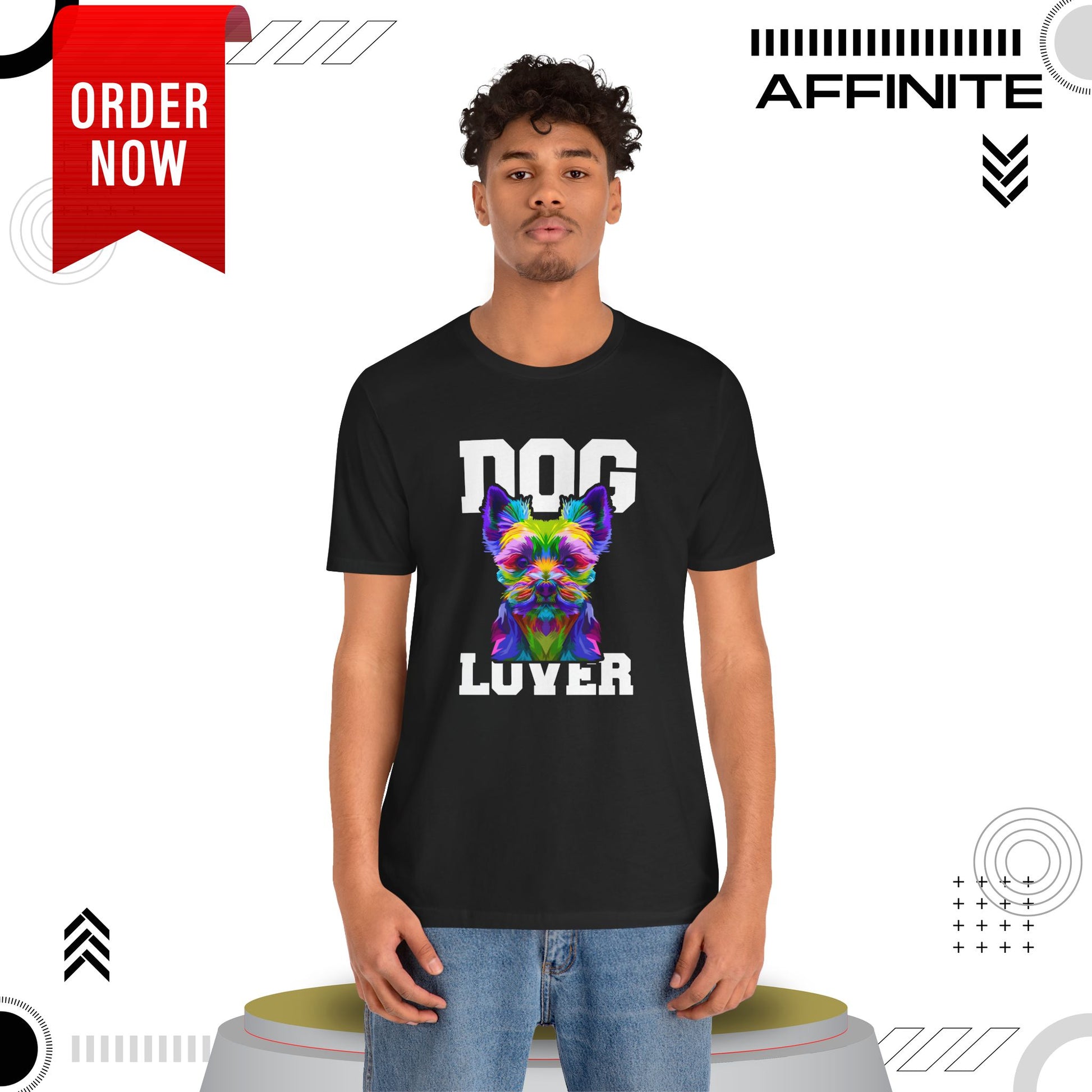 T-Shirt Dog Lover Unisex T-Shirt | Sharp Dog Graphic