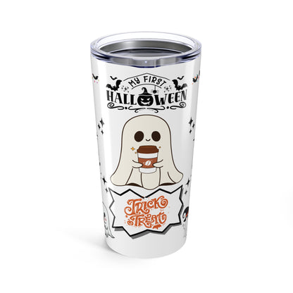 Tumblers Tumbler 20oz White, "Spooky Halloween 20oz Tumbler" Keep Your Drinks Hot or Cold with Style! 20oz