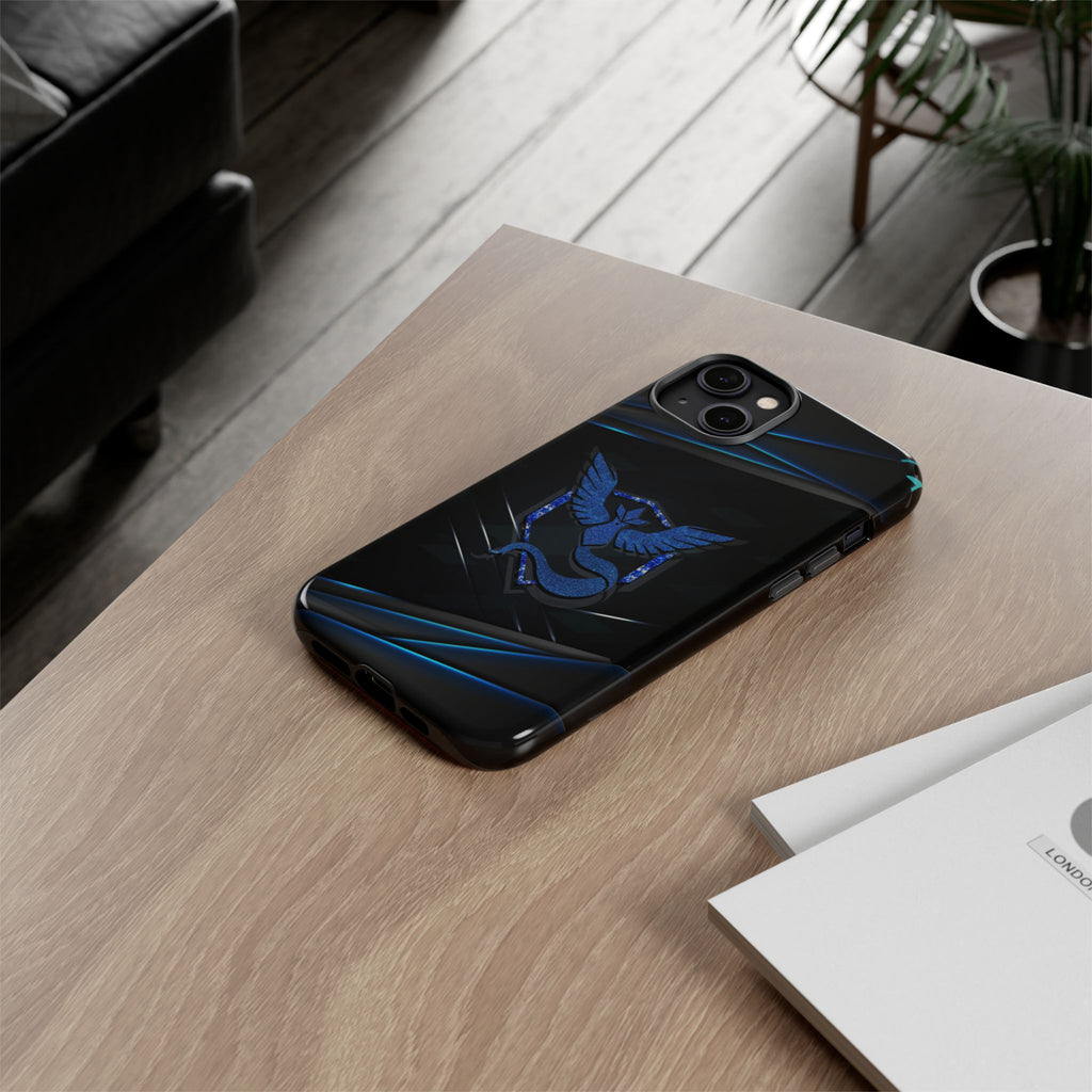 Team Mystic Phone Case - Tough Dual-Layer Protective Case for iPhone, Samsung, Pixel