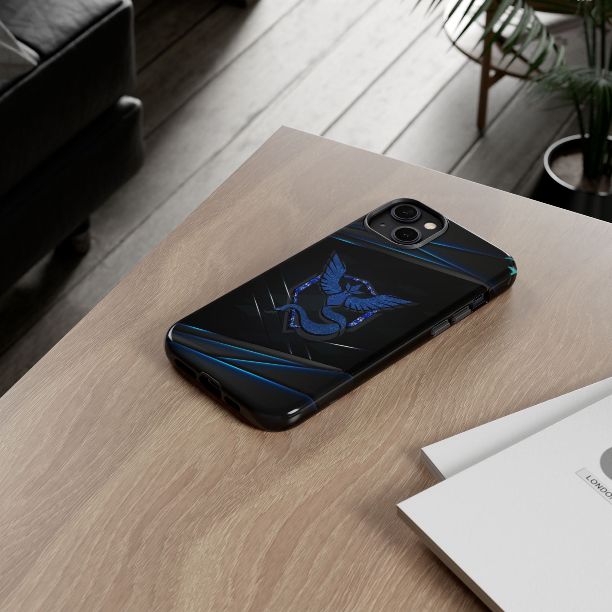 Team Mystic Phone Case - Tough Dual-Layer Protective Case for iPhone, Samsung, Pixel