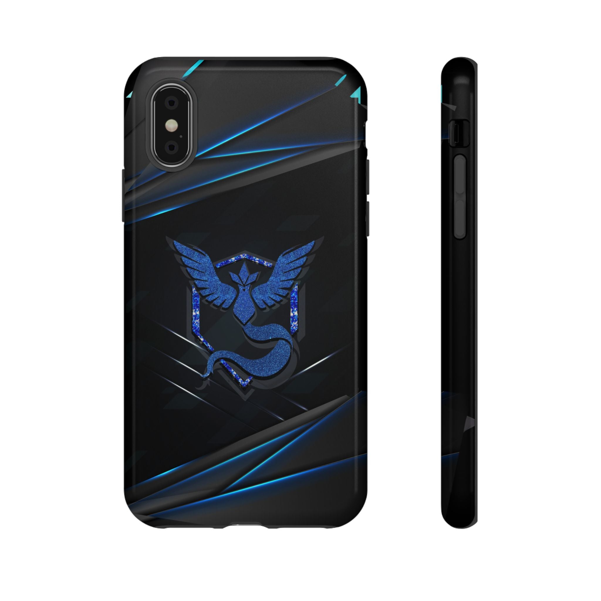 Team Mystic Phone Case - Tough Dual-Layer Protective Case for iPhone, Samsung, Pixel