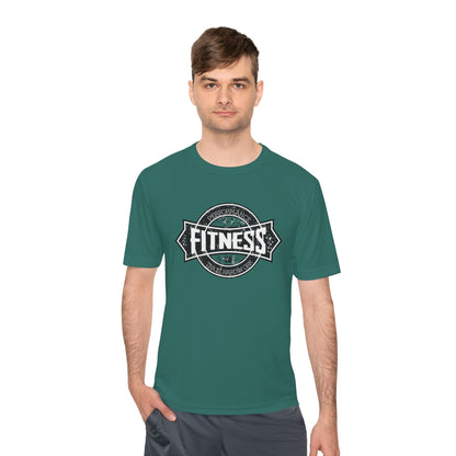 T-Shirt Moisture Wicking Fitness Shirt - Unisex Workout Tee for Gym, Running, Yoga