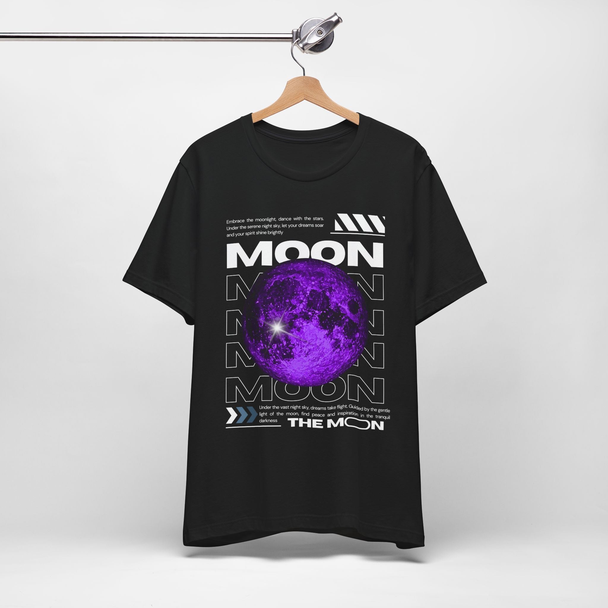 Unisex Moon-Themed T-Shirt | Casual Short Sleeve Tee | Astronaut Lover Gift
