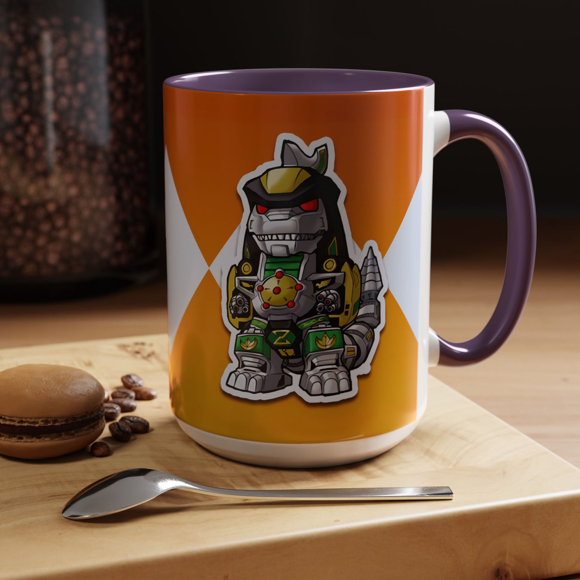 Mug Power Rangers Dragonzord Mug – 11oz & 15oz Ceramic Coffee Cup
