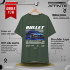 T-Shirt Nissan Skyline GT-R R34 Graphic Tee – Unisex Car Enthusiast T-Shirt – JDM Racing Gift for Him or Her Heather Forest