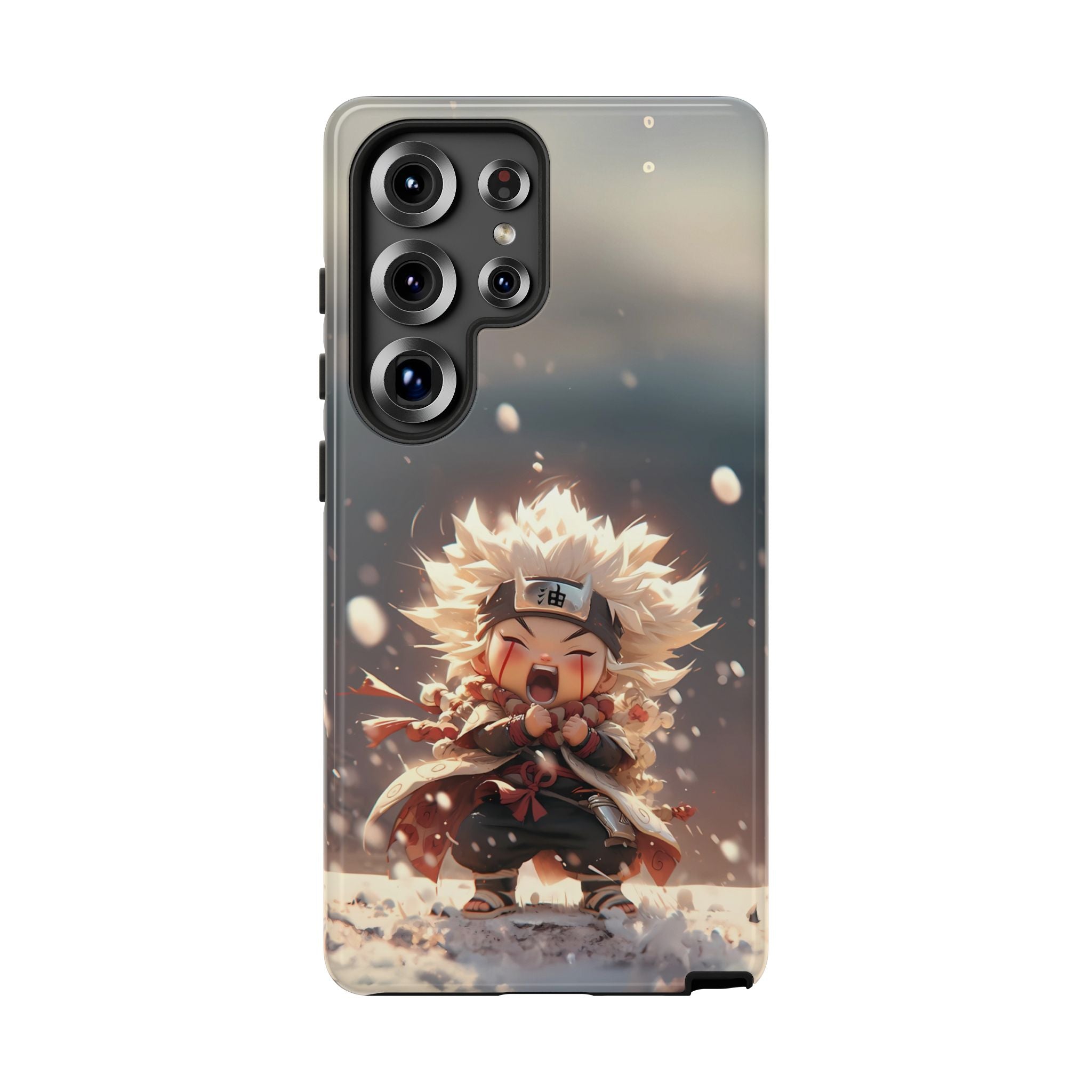 Anime Phone Case – Chibi Jiraiya Tough Protective Case for iPhone & Samsung