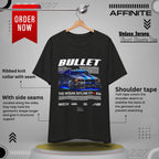 T-Shirt Nissan Skyline GT-R R34 Graphic Tee – Unisex Car Enthusiast T-Shirt – JDM Racing Gift for Him or Her Black Heather