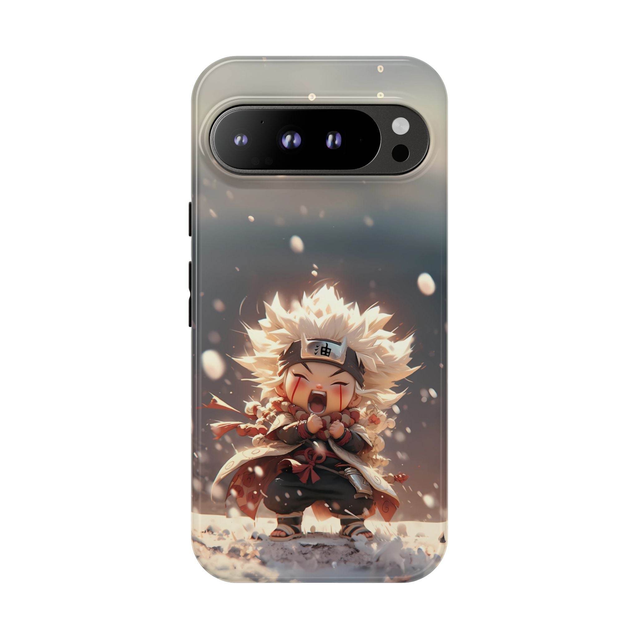 Anime Phone Case – Chibi Jiraiya Tough Protective Case for iPhone & Samsung