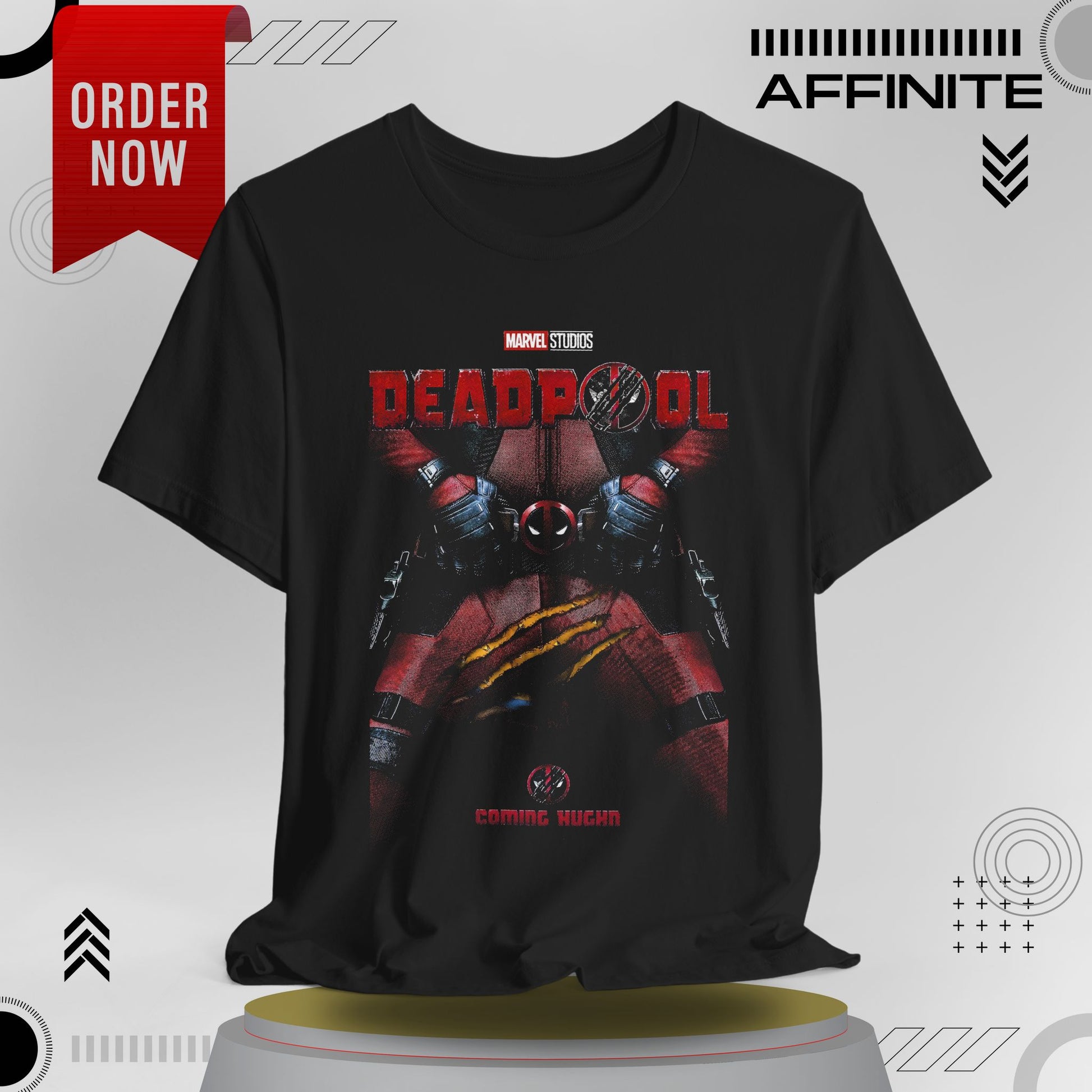T-Shirt Deadpool Graphic Tee - Superhero Fan T-Shirt for Men & Women