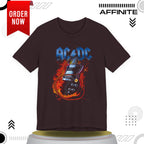 T-Shirt Rock In T Shirt - AC/DC Graphic Tee (Unisex Rock Shirt)
