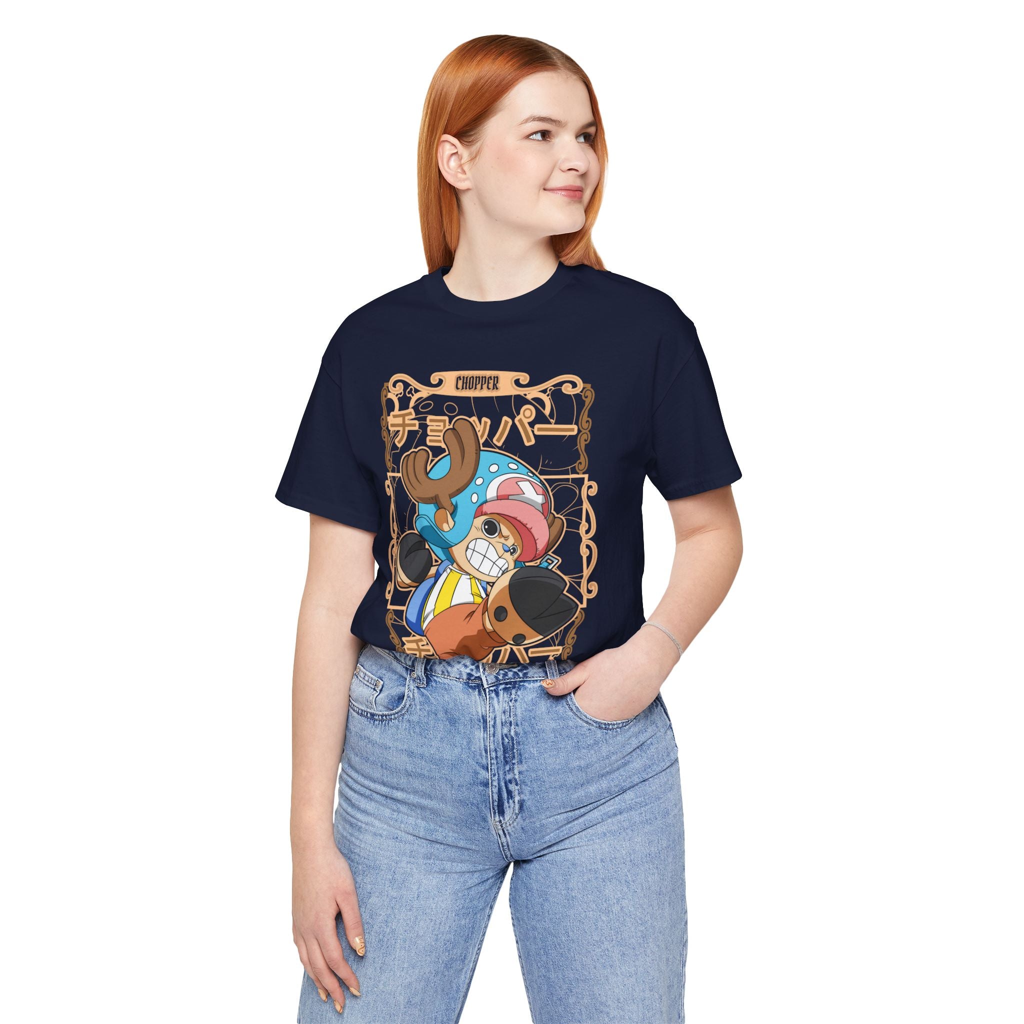 Anime-Inspired Unisex Short Sleeve Tee - 100% Cotton Chopper T-Shirt by Bella+Canvas