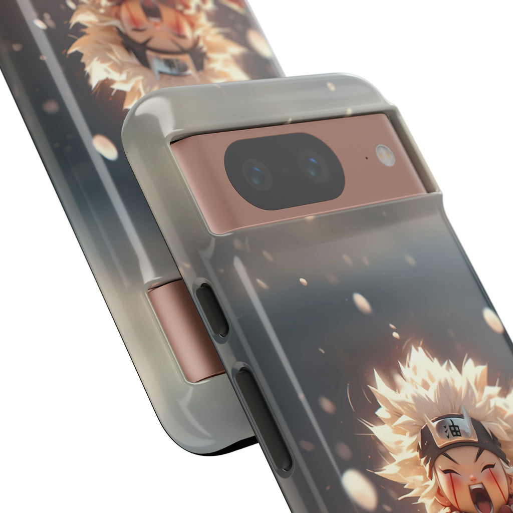 Anime Phone Case – Chibi Jiraiya Tough Protective Case for iPhone & Samsung