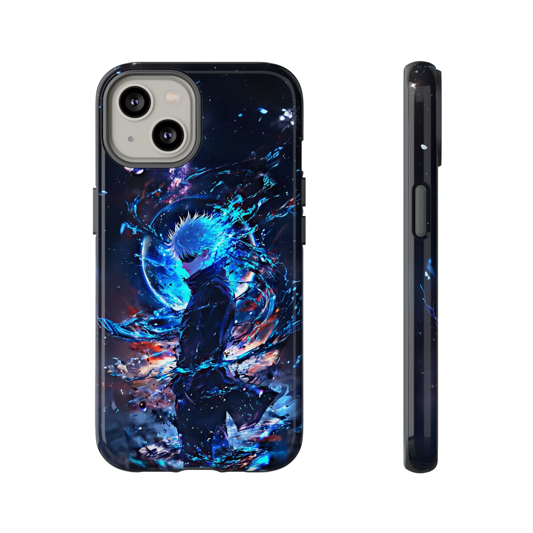 Anime Tough Phone Case – Gojou Satoru Design for iPhone, Samsung, and Google Pixel