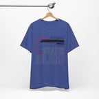 T-Shirt Unisex T Shirt - Athletic Staten Island Tee | Casual Comfort Fit | Affinite Heather True Royal