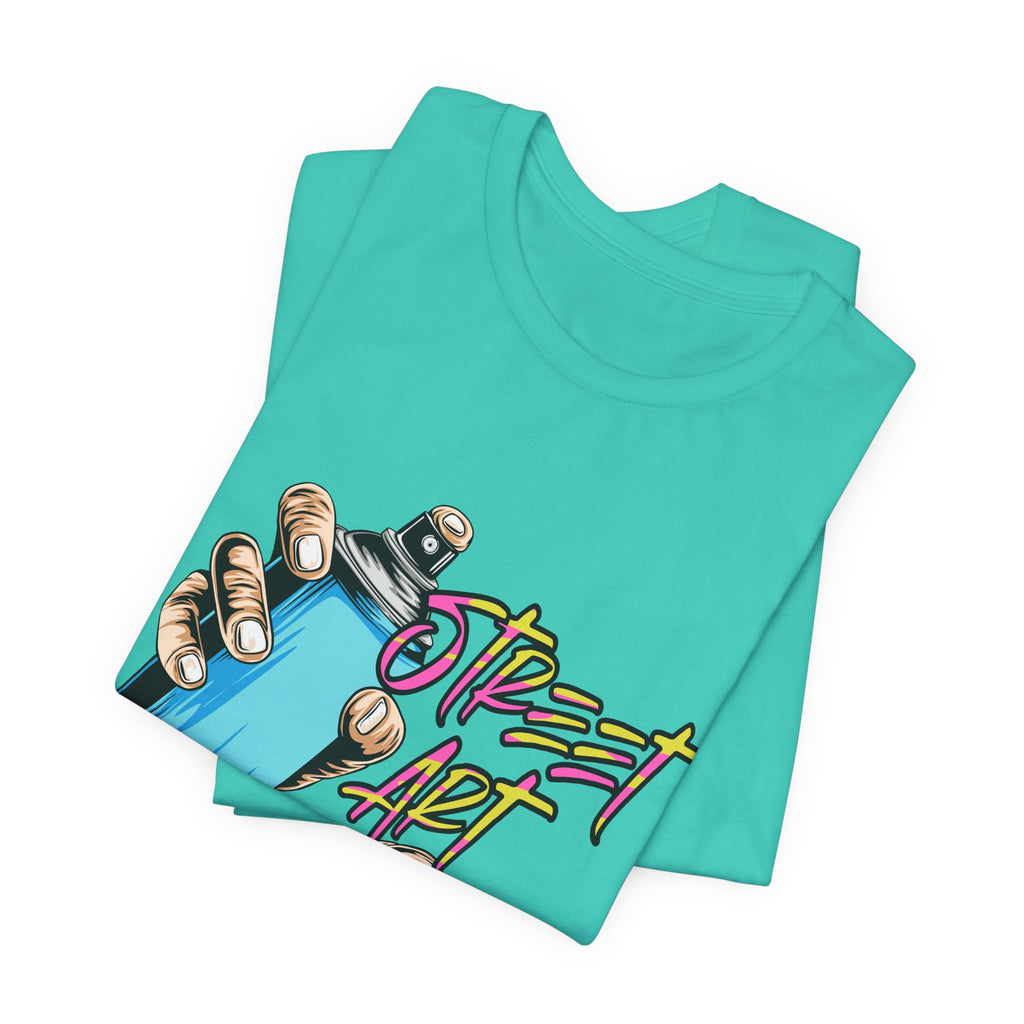 T-Shirt Street Art T-Shirts - Keep Trying Unisex Tee | Graphic Urban Wear