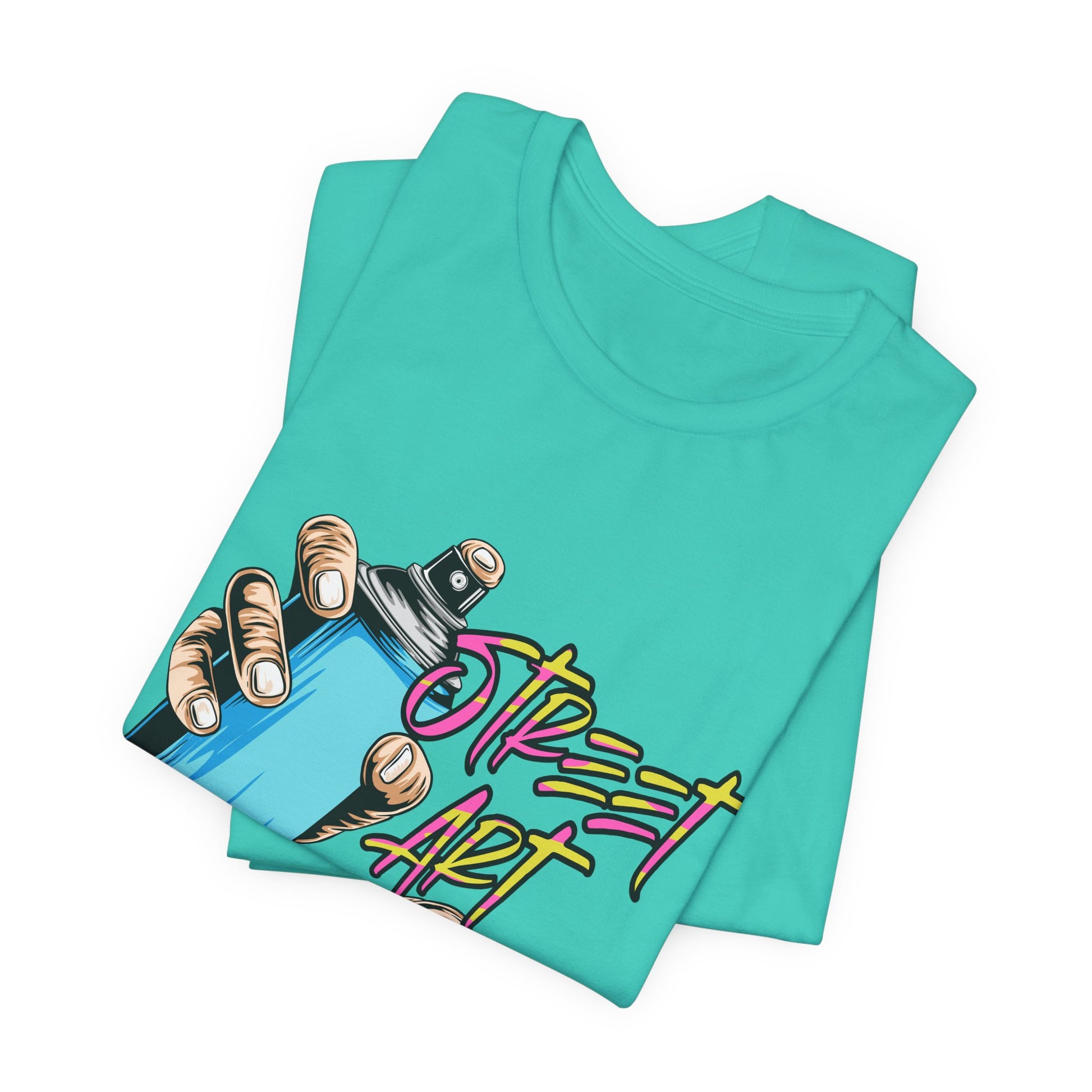 T-Shirt Street Art T-Shirts - Keep Trying Unisex Tee | Graphic Urban Wear