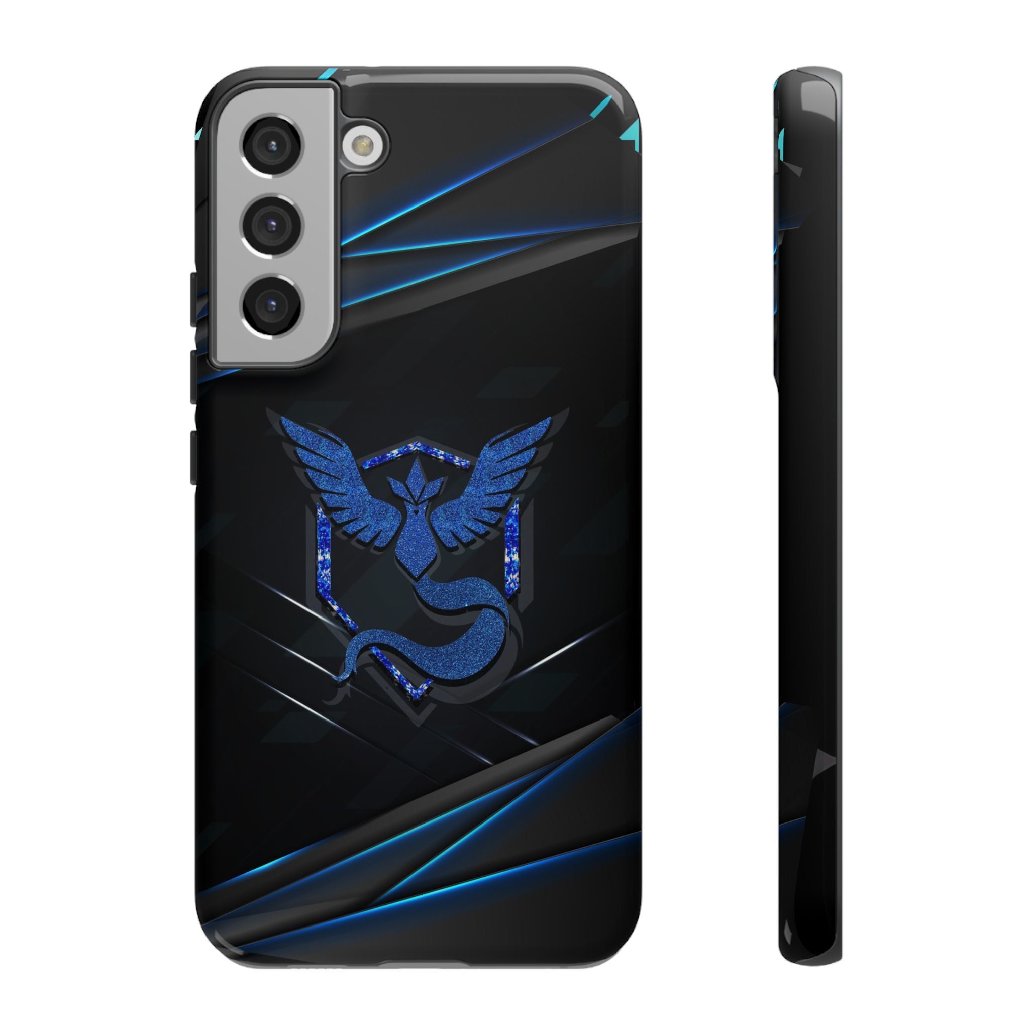 Team Mystic Phone Case - Tough Dual-Layer Protective Case for iPhone, Samsung, Pixel