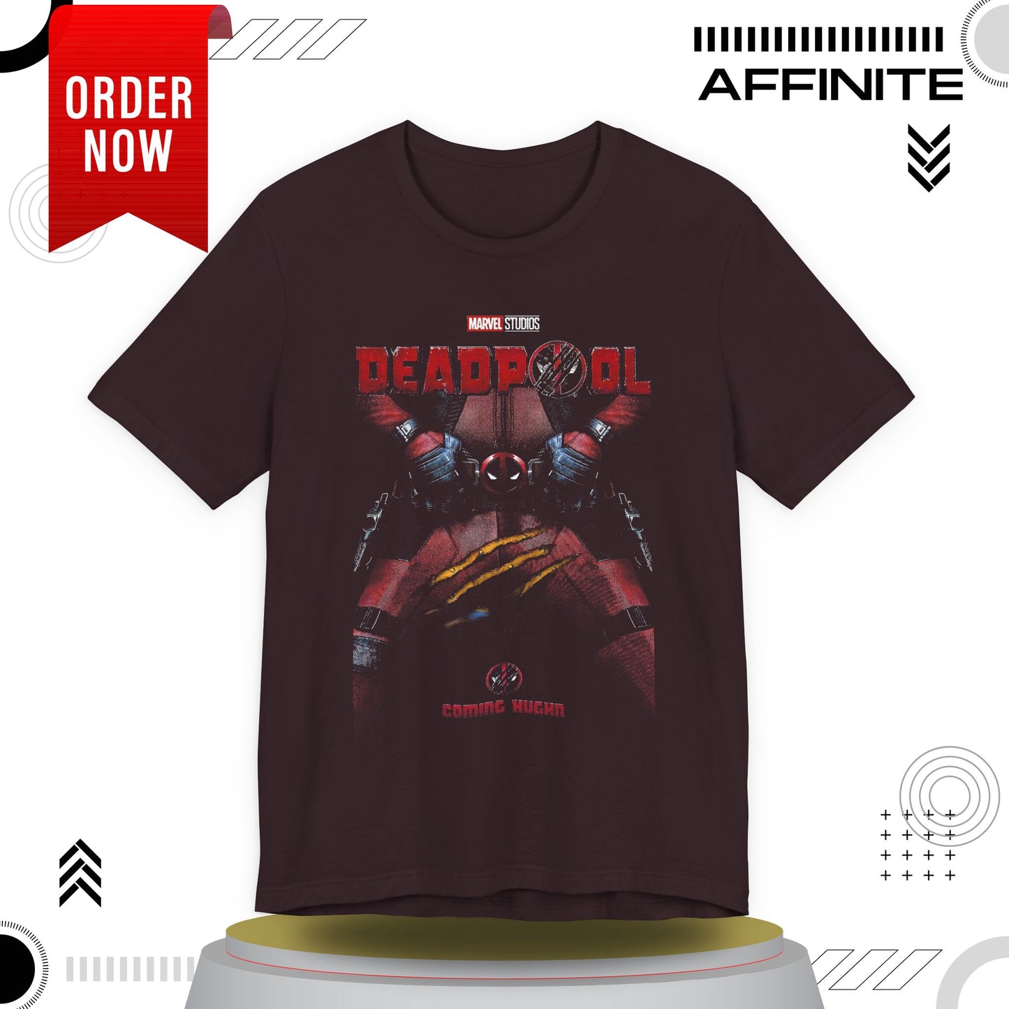 T-Shirt Deadpool Graphic Tee - Superhero Fan T-Shirt for Men & Women