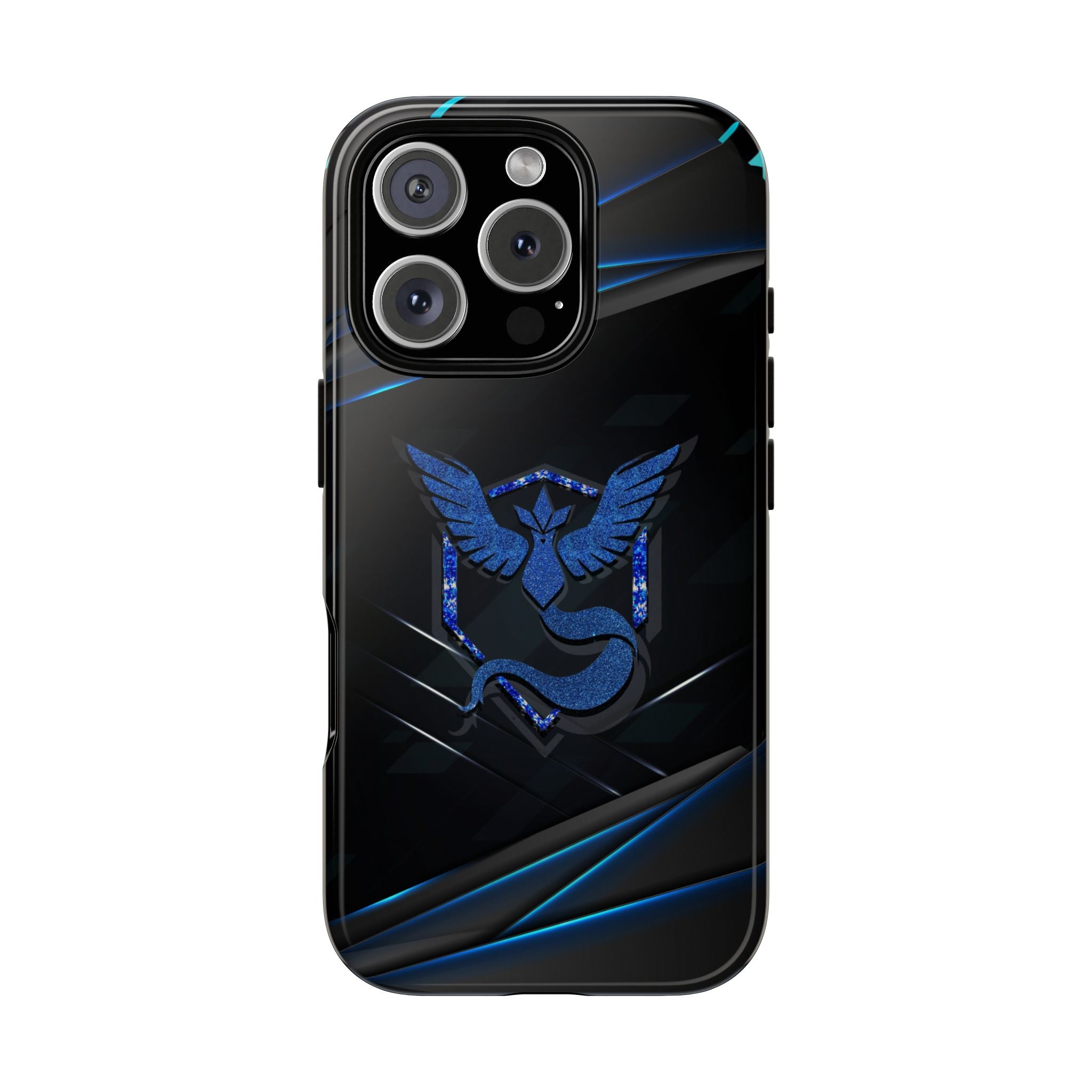 Team Mystic Phone Case - Tough Dual-Layer Protective Case for iPhone, Samsung, Pixel
