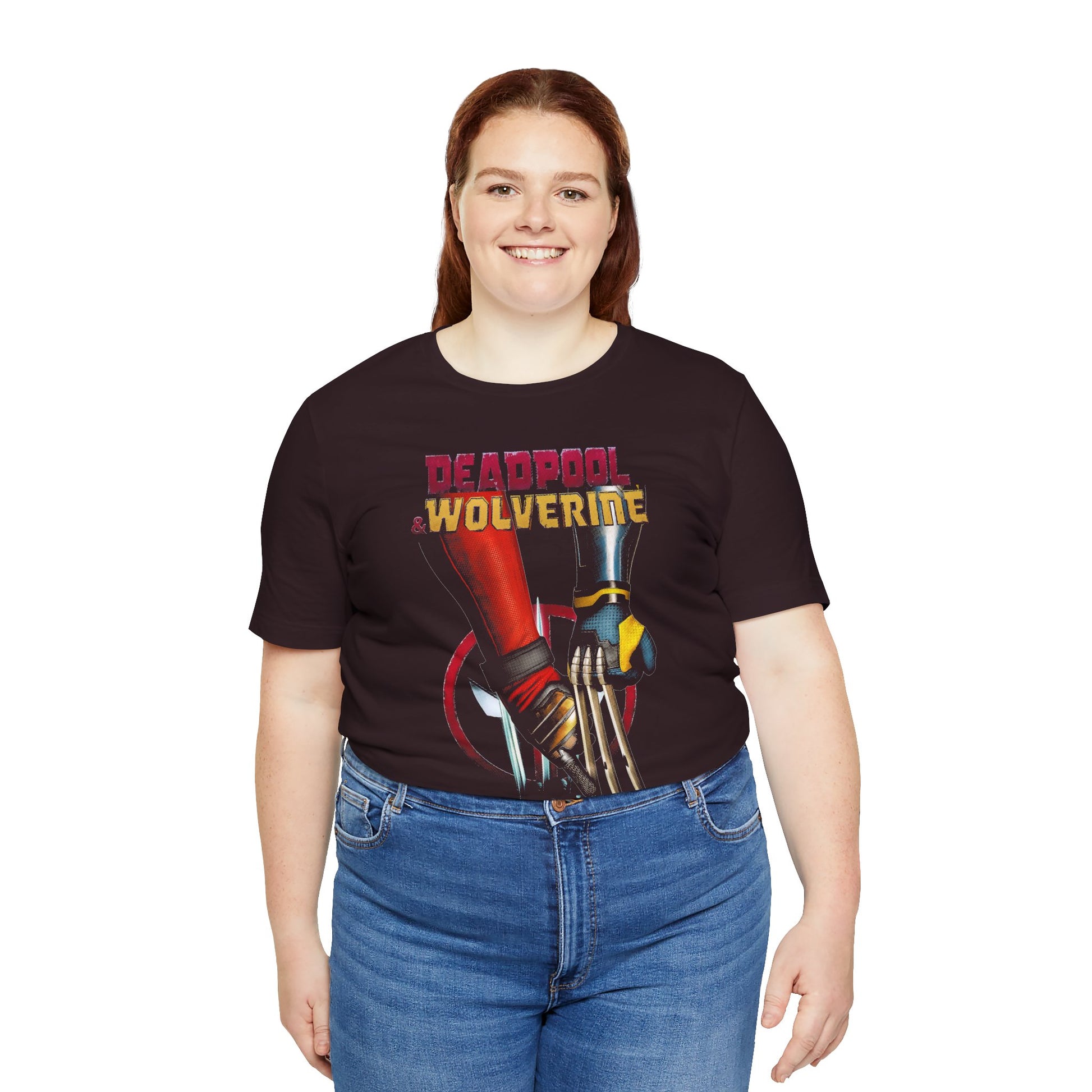 T-Shirt Deadpool & Wolverine Unisex Tee - Comic Book Style Graphic Shirt