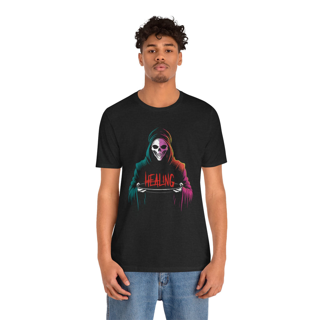 Halloween Healing Graphic Tee - Unisex Casual Shirt for Adults