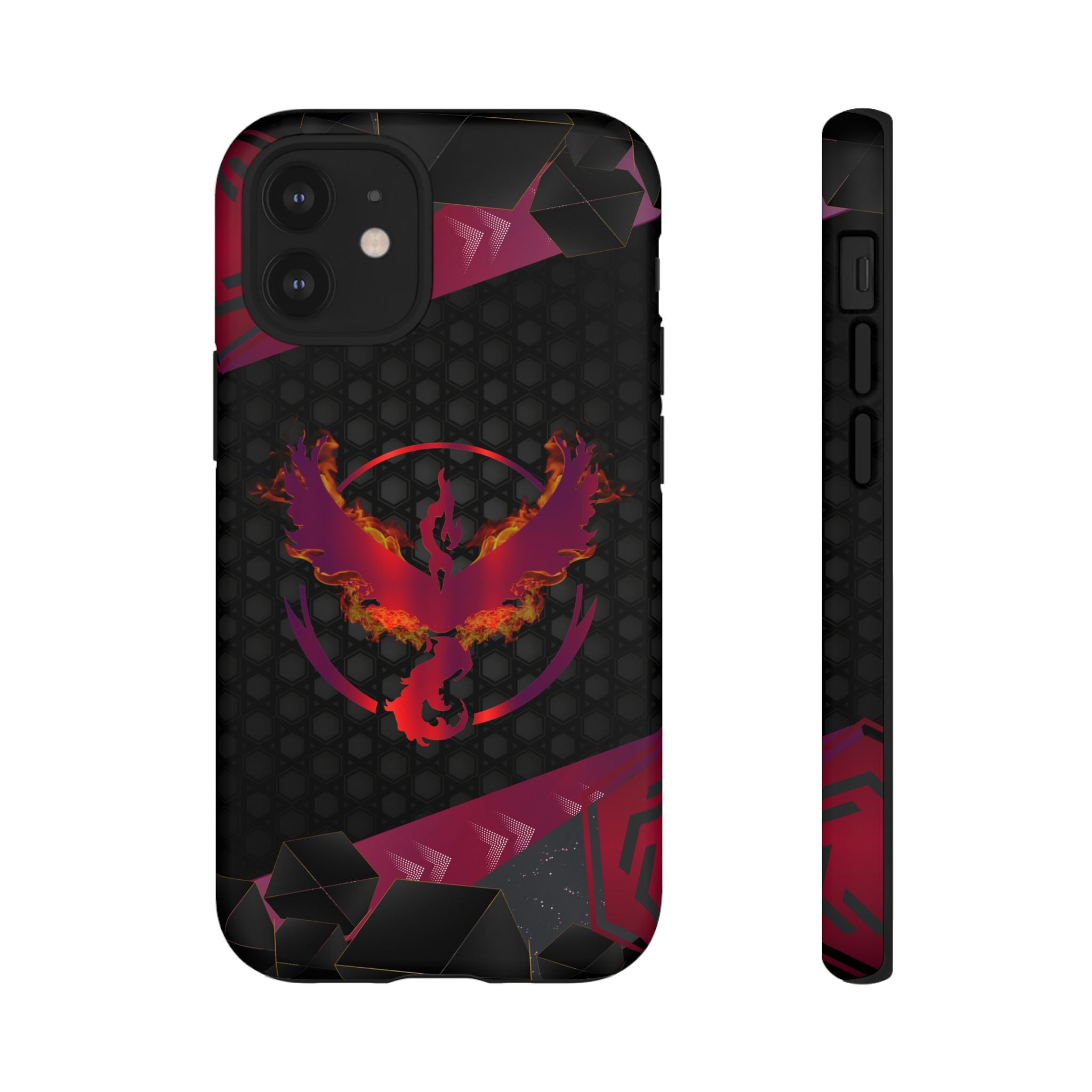 Pokémon Phone Case – Team Valor Tough & Rugged Dual-Layer Protection for iPhone, Samsung, Pixel | Wireless Charging Ready