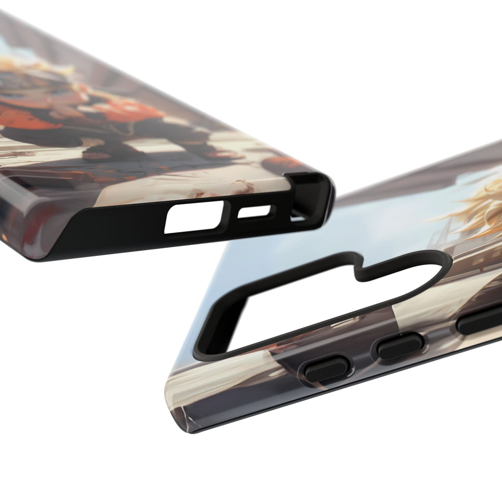 Chibi Naruto Tough Phone Case – Anime Protective Case for iPhone & Samsung, UV Resistant, Durable & Stylish