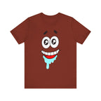 T-Shirt Cartoon Clothing - Spongebob Graphic Tee (Patrick & Mr. Krab) Rust