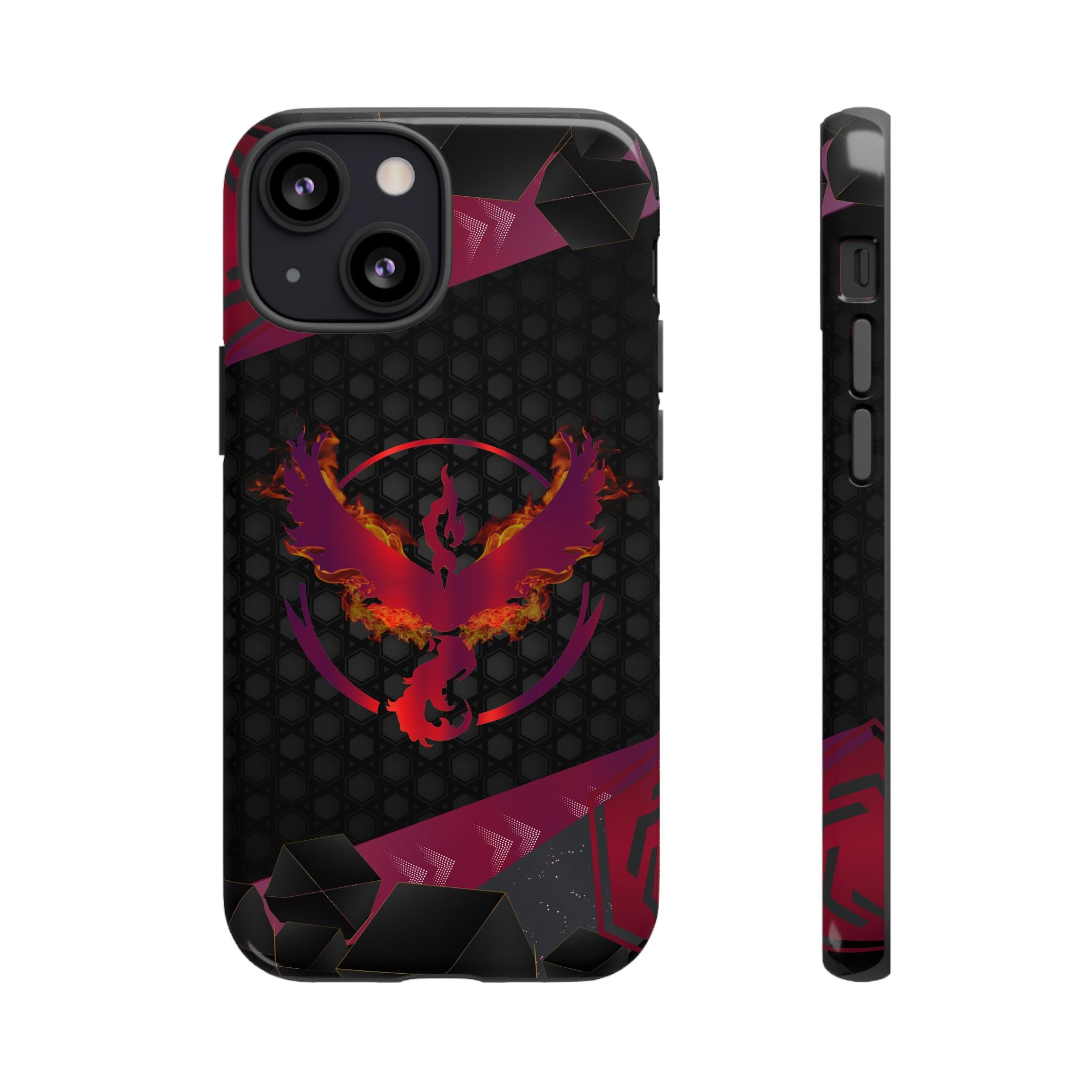 Pokémon Phone Case – Team Valor Tough & Rugged Dual-Layer Protection for iPhone, Samsung, Pixel | Wireless Charging Ready