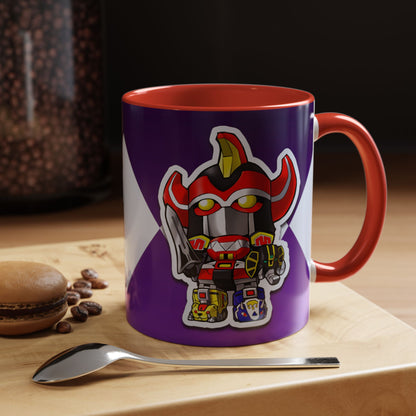 Mug Mighty Morphin Power Rangers Megazord Ceramic Mug - 11oz & 15oz Coffee Mug - Accent Mug for Pop Culture Fans