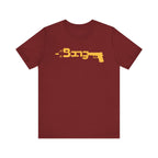 T-Shirt Bang Graphic Unisex Jersey Short Sleeve Tee - Casual Streetwear T-Shirt Cardinal