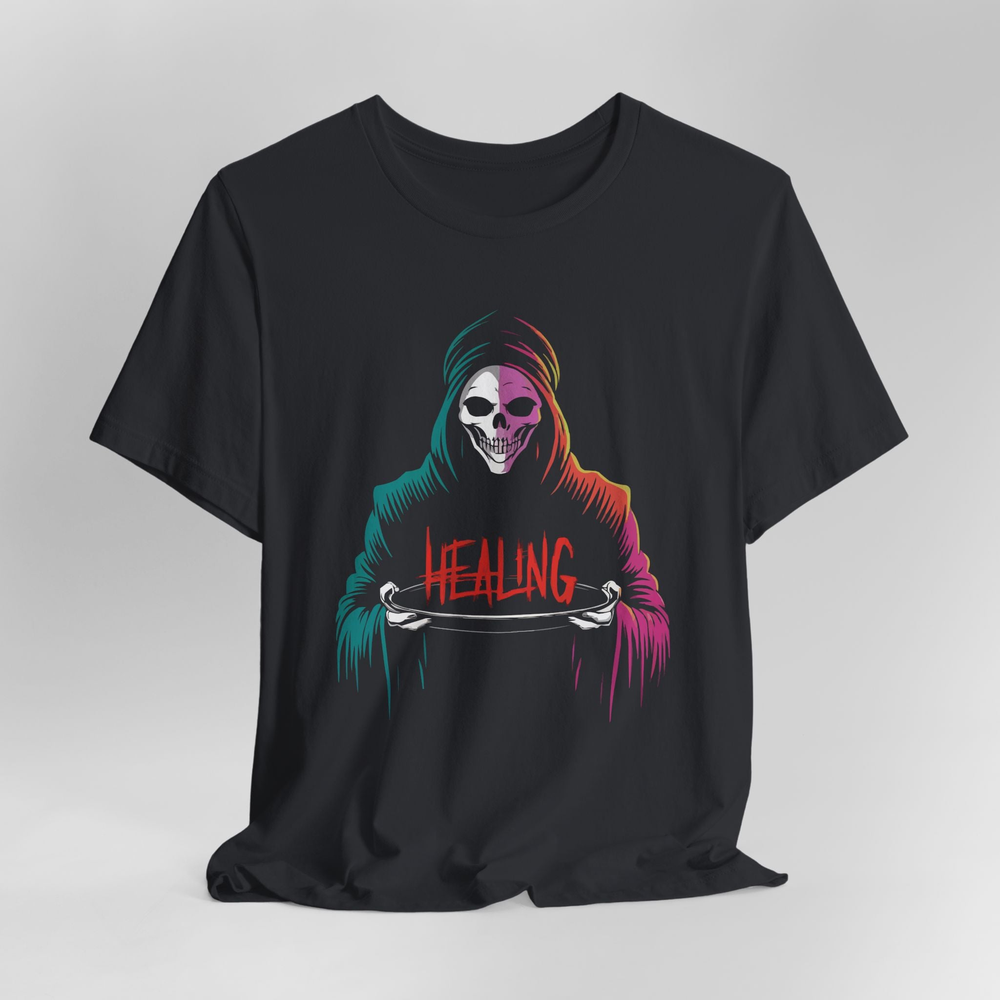 Halloween Healing Graphic Tee - Unisex Casual Shirt for Adults