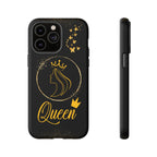 Tough Case Queen Phone Case – Matte & Glossy Crown Design for iPhone, Samsung & Pixel iPhone 14 Pro Max Matte