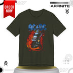 T-Shirt Rock In T Shirt - AC/DC Graphic Tee (Unisex Rock Shirt)