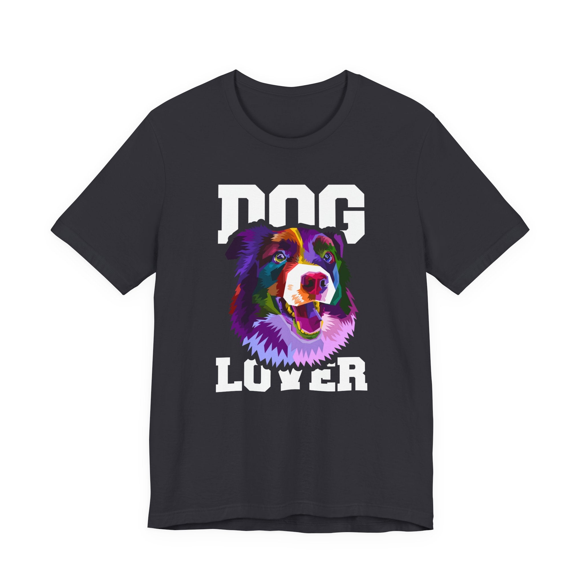 Dog Lover Shirt – Colorful Graphic T-Shirt for Dog Owners | Soft Cotton Unisex Fit