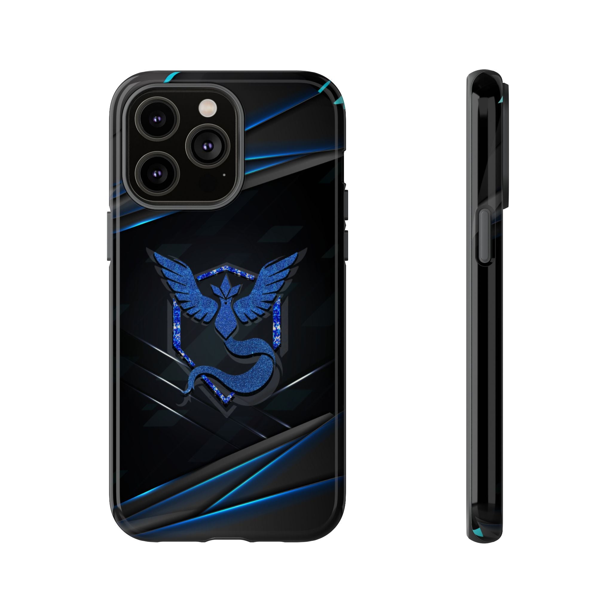 Team Mystic Phone Case - Tough Dual-Layer Protective Case for iPhone, Samsung, Pixel