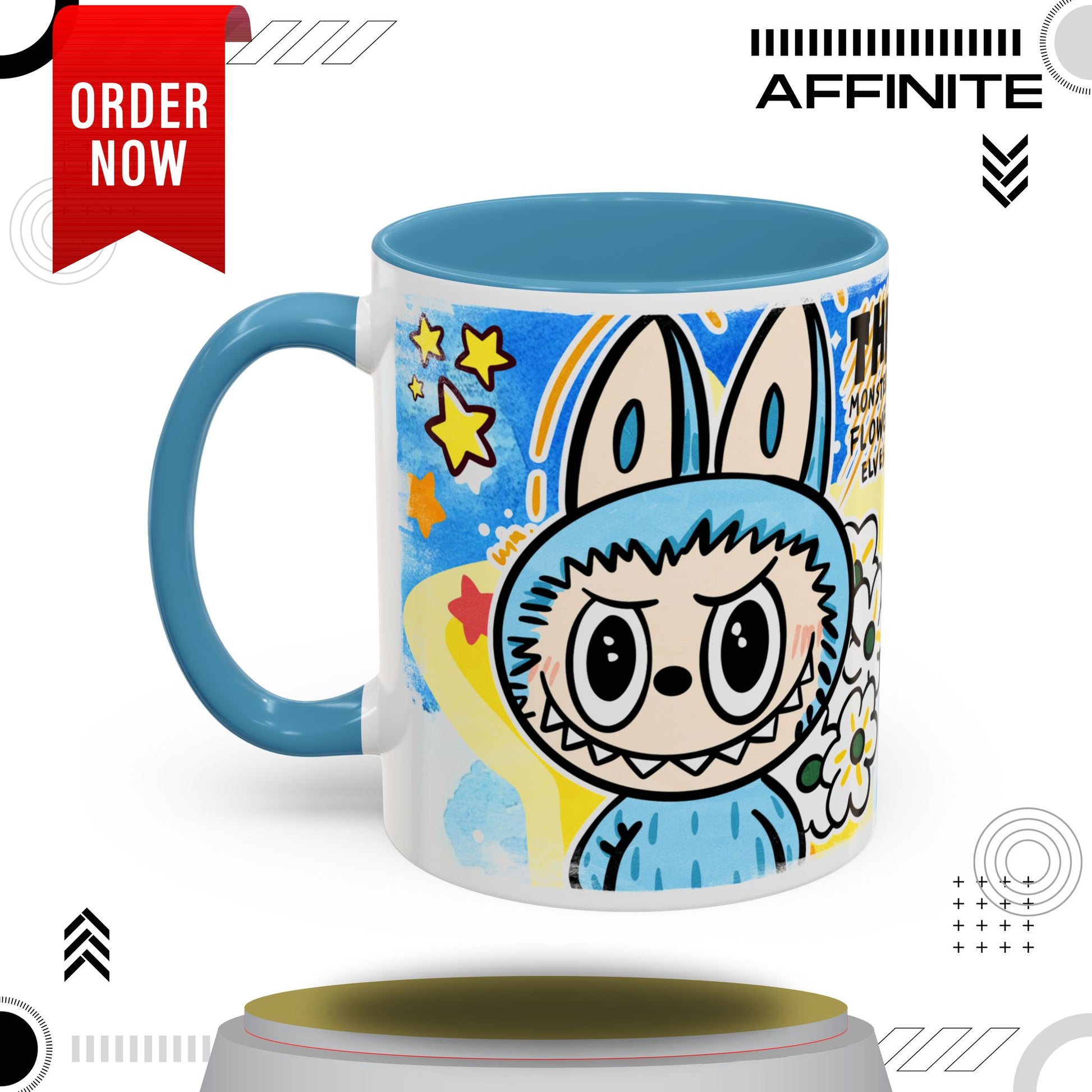 Mug Lazy Yoga Monsters Coffee Mug - Fun Accent Mug for Yoga Lovers