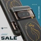 Tough Case Queen Phone Case – Matte & Glossy Crown Design for iPhone, Samsung & Pixel