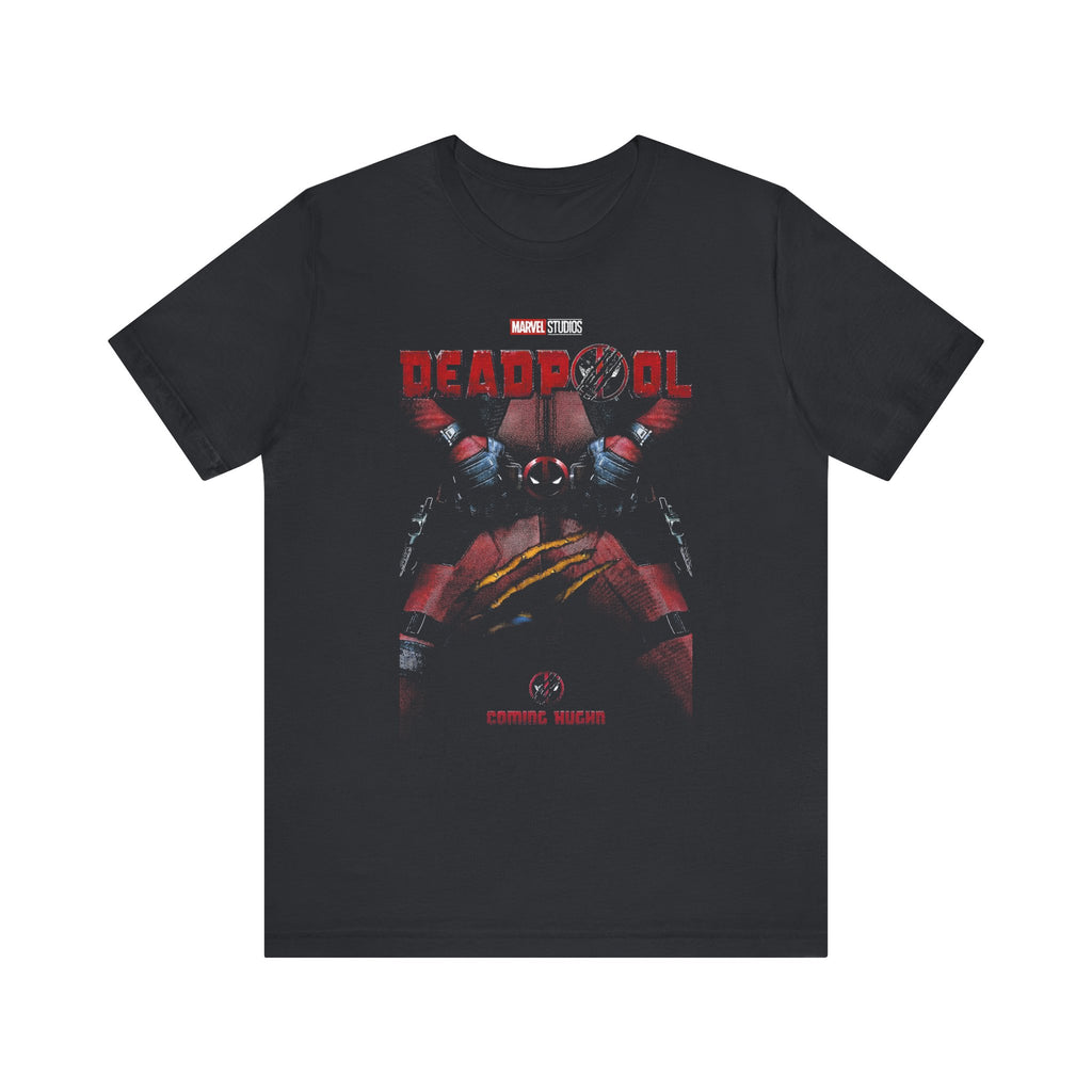 T-Shirt Deadpool Graphic Tee - Superhero Fan T-Shirt for Men & Women Vintage Black