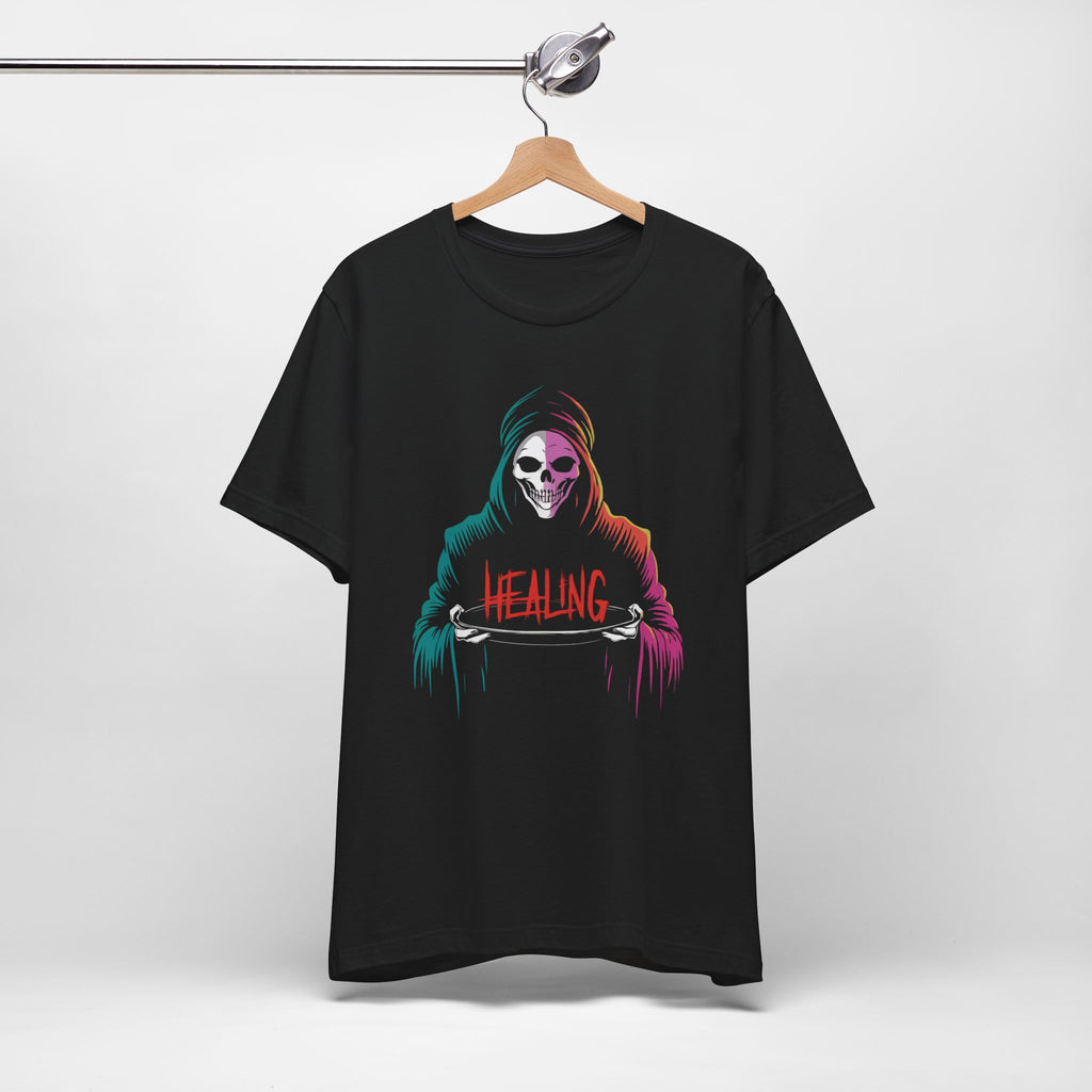 Halloween Healing Graphic Tee - Unisex Casual Shirt for Adults