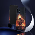 Chibi Nezuko Kamado Tough Phone Case – Anime Protective Case for iPhone & Samsung, UV Resistant, Durable & Stylish