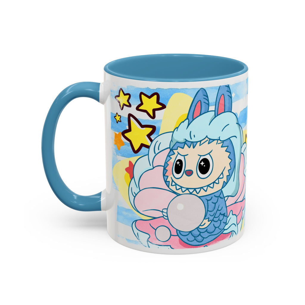 Lazy Yoga Accent Coffee Mug - Cute Animal Design 11oz & 15oz