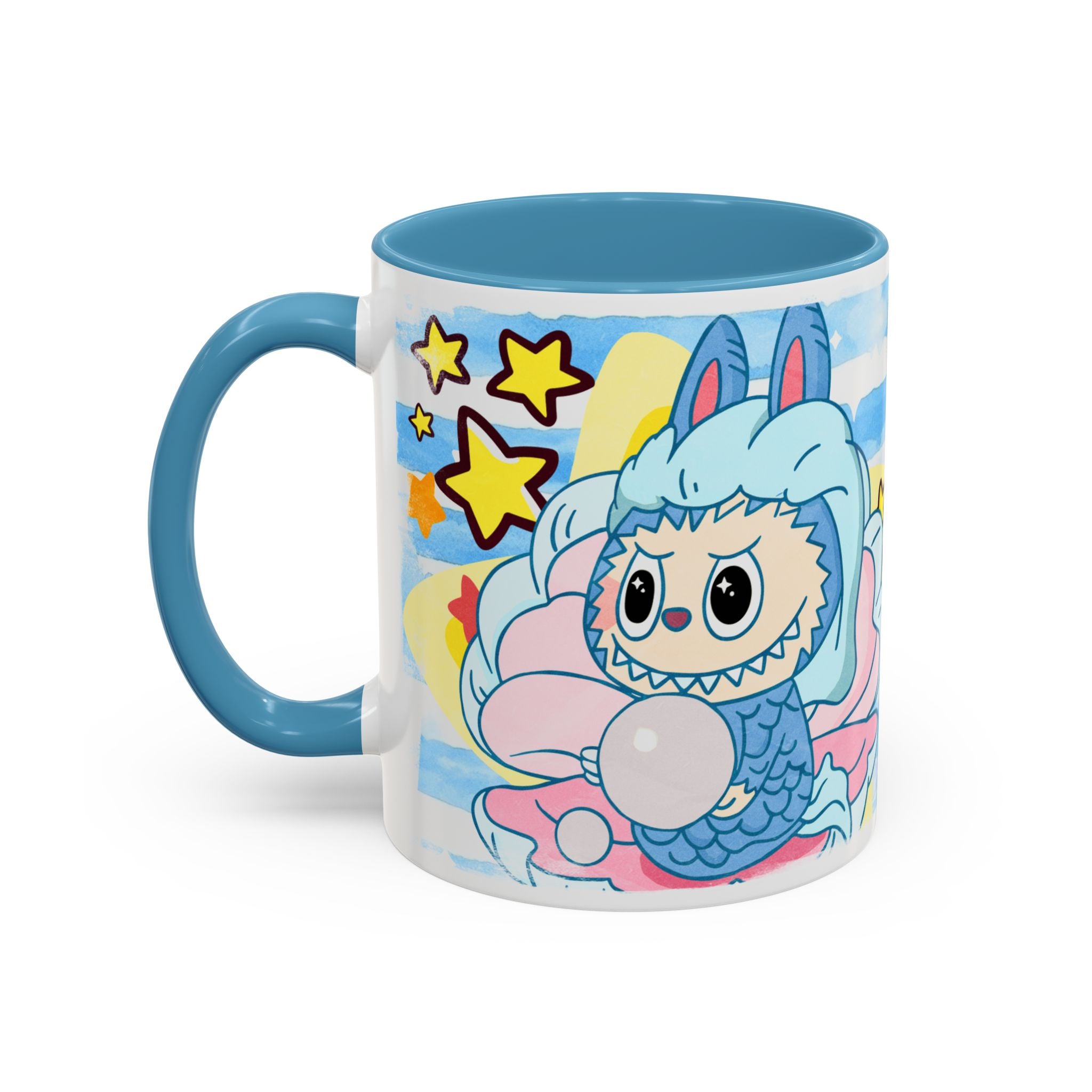 Lazy Yoga Accent Coffee Mug - Cute Animal Design 11oz & 15oz