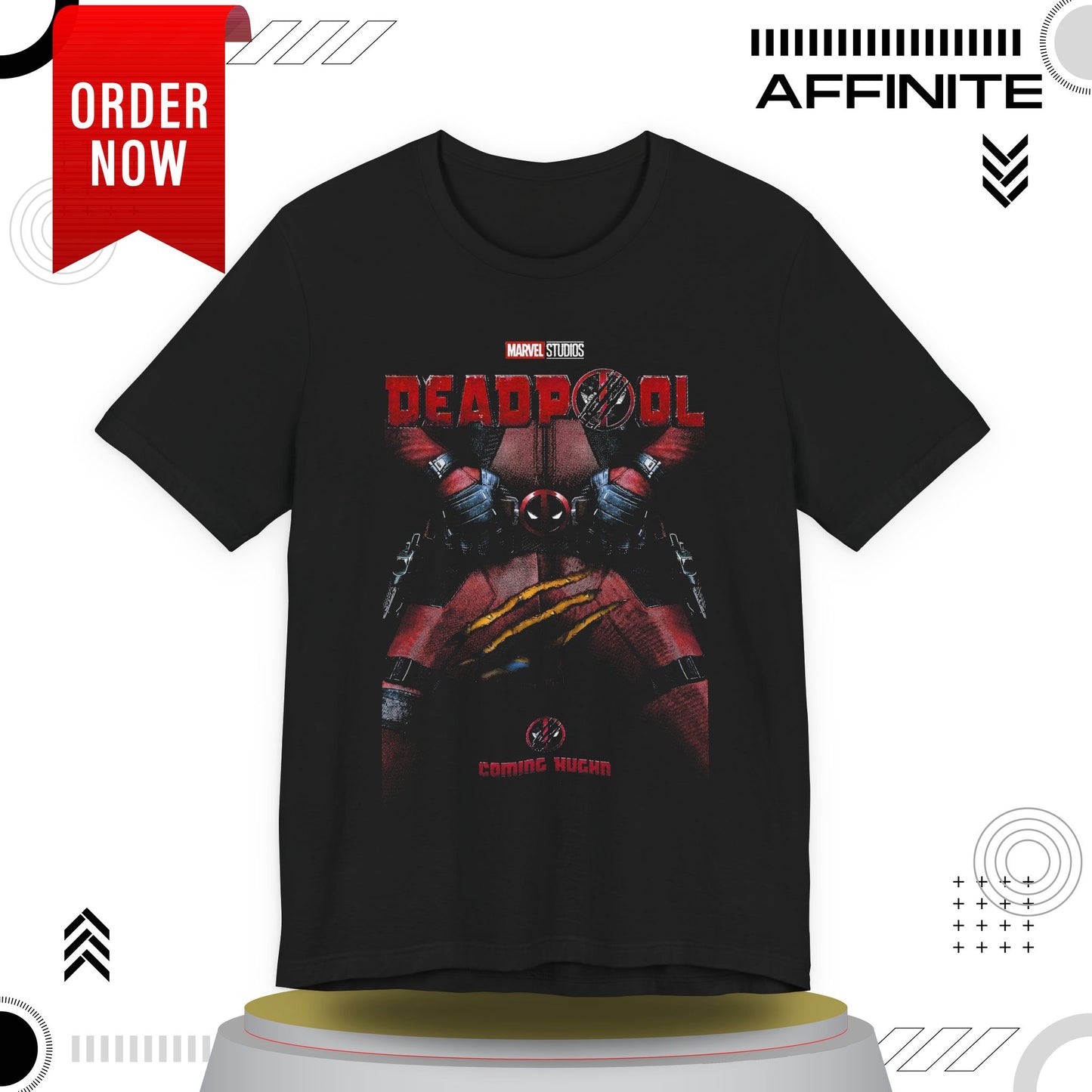 T-Shirt Deadpool Graphic Tee - Superhero Fan T-Shirt for Men & Women