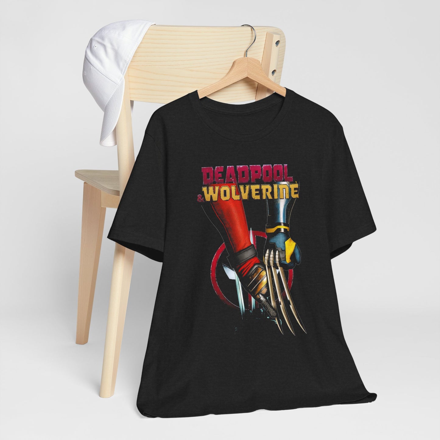 T-Shirt Deadpool & Wolverine Unisex Tee - Comic Book Style Graphic Shirt